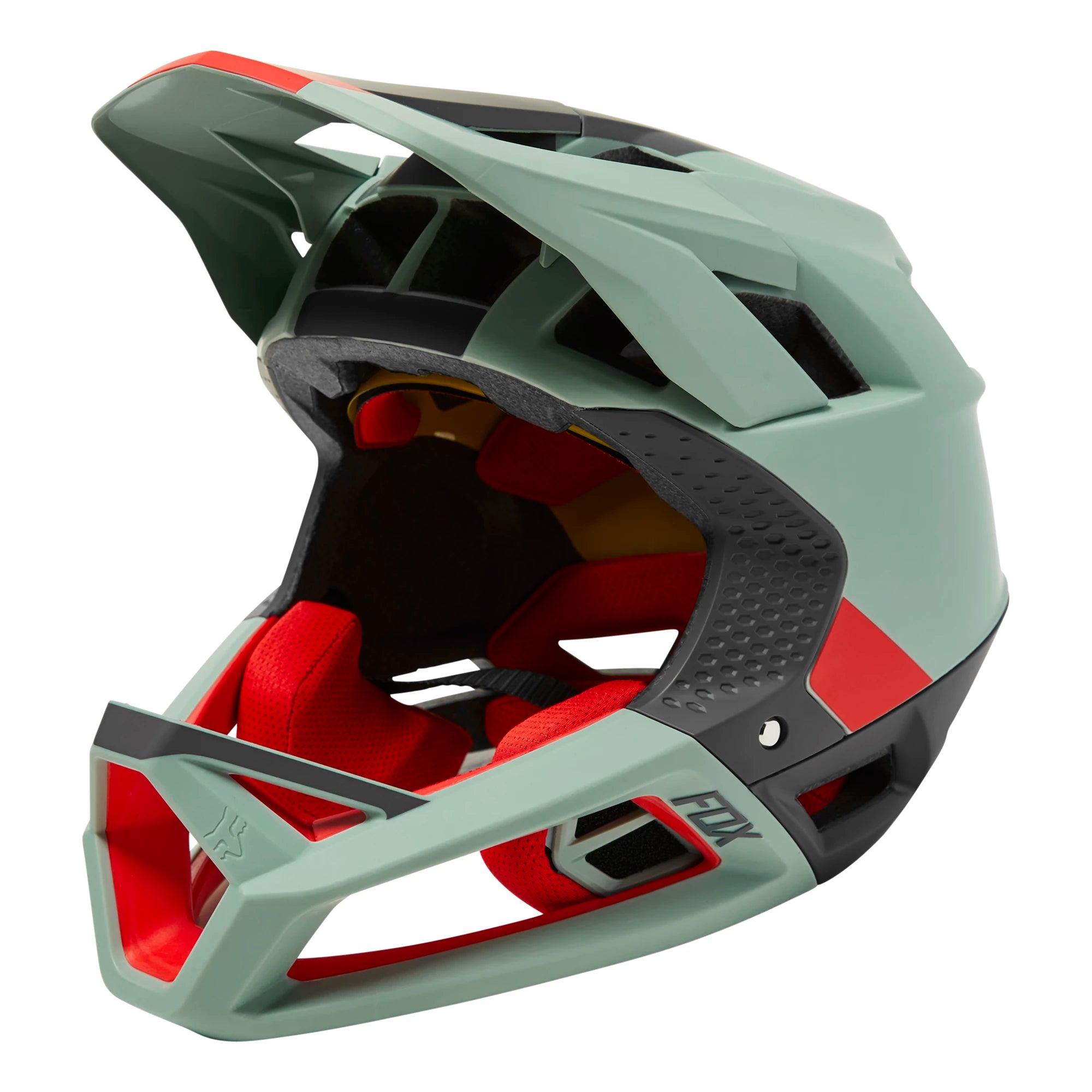 Fox Proframe Blocked Full Face Helmet LG / 58-61cm Dusty Blue | ABC Bikes