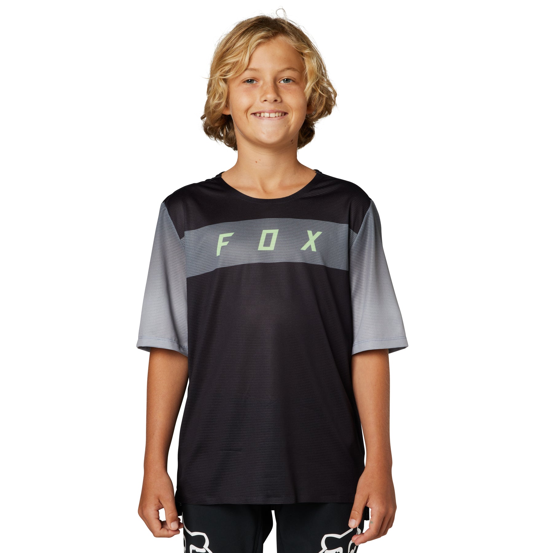 Fox Flexair Youth SS MTB Jersey - ABC Bikes