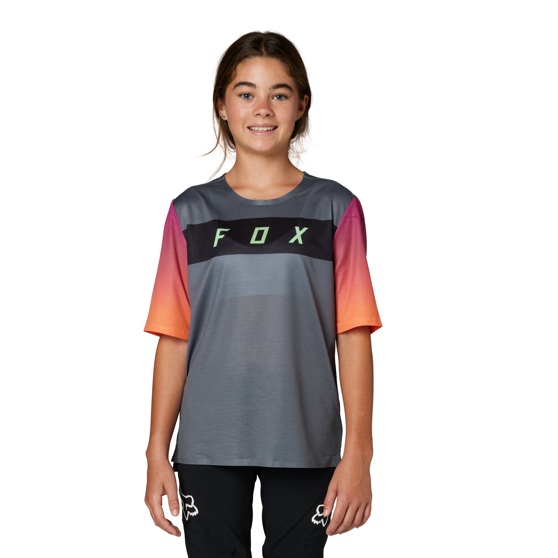 Fox Flexair Youth SS MTB Jersey - ABC Bikes