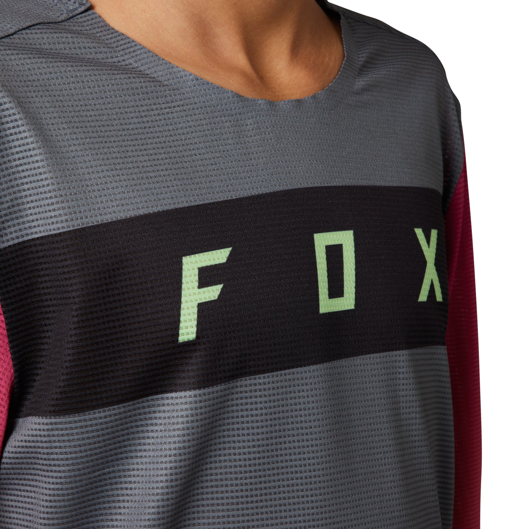 Fox Flexair Youth LS MTB Jersey - ABC Bikes