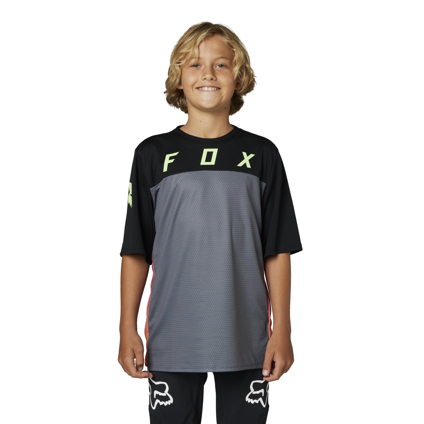 Fox Defend RACE Youth SS MTB Jersey - ABC Bikes