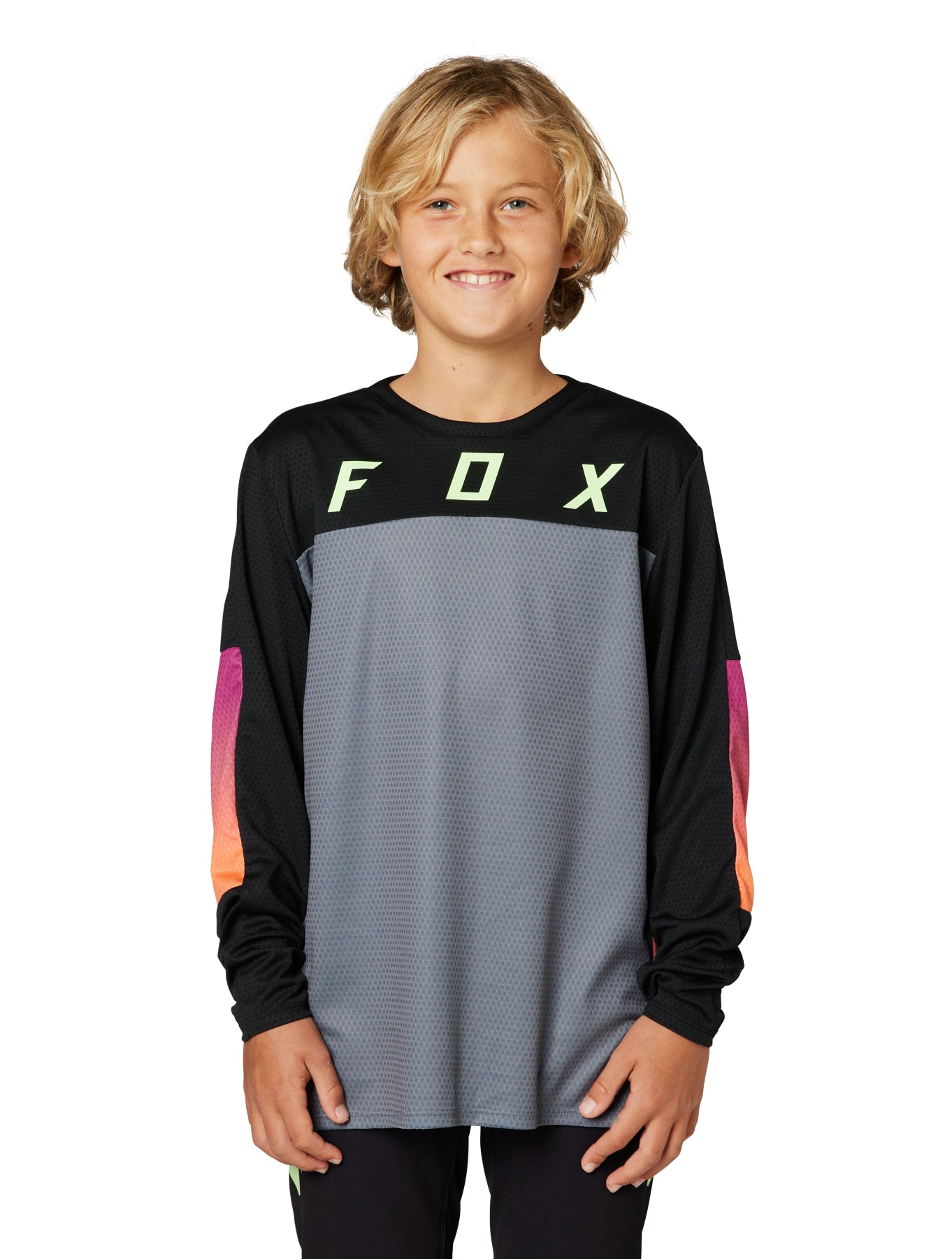Fox Defend RACE Youth LS MTB Jersey - ABC Bikes