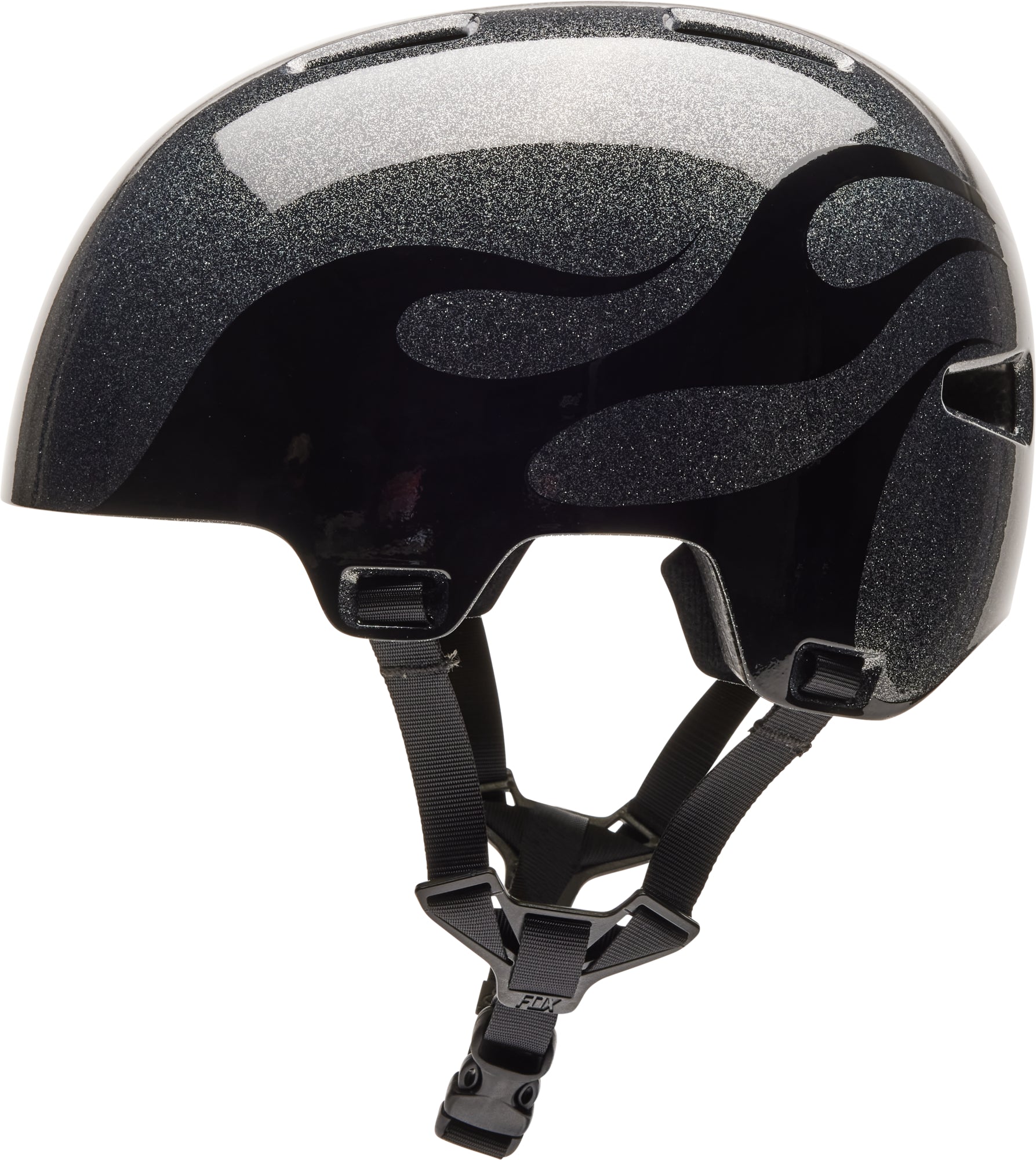 Fox Flight MIPS SILVER METAL BMX Helmet - ABC Bikes