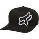 Fox Flex 45 Youth Flexfit Hat Black/White | ABC Bikes