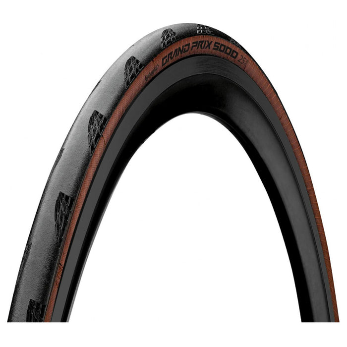 Continental GP5000 Folding Road Tyre 700 x 25 Black/Transparent | ABC Bikes