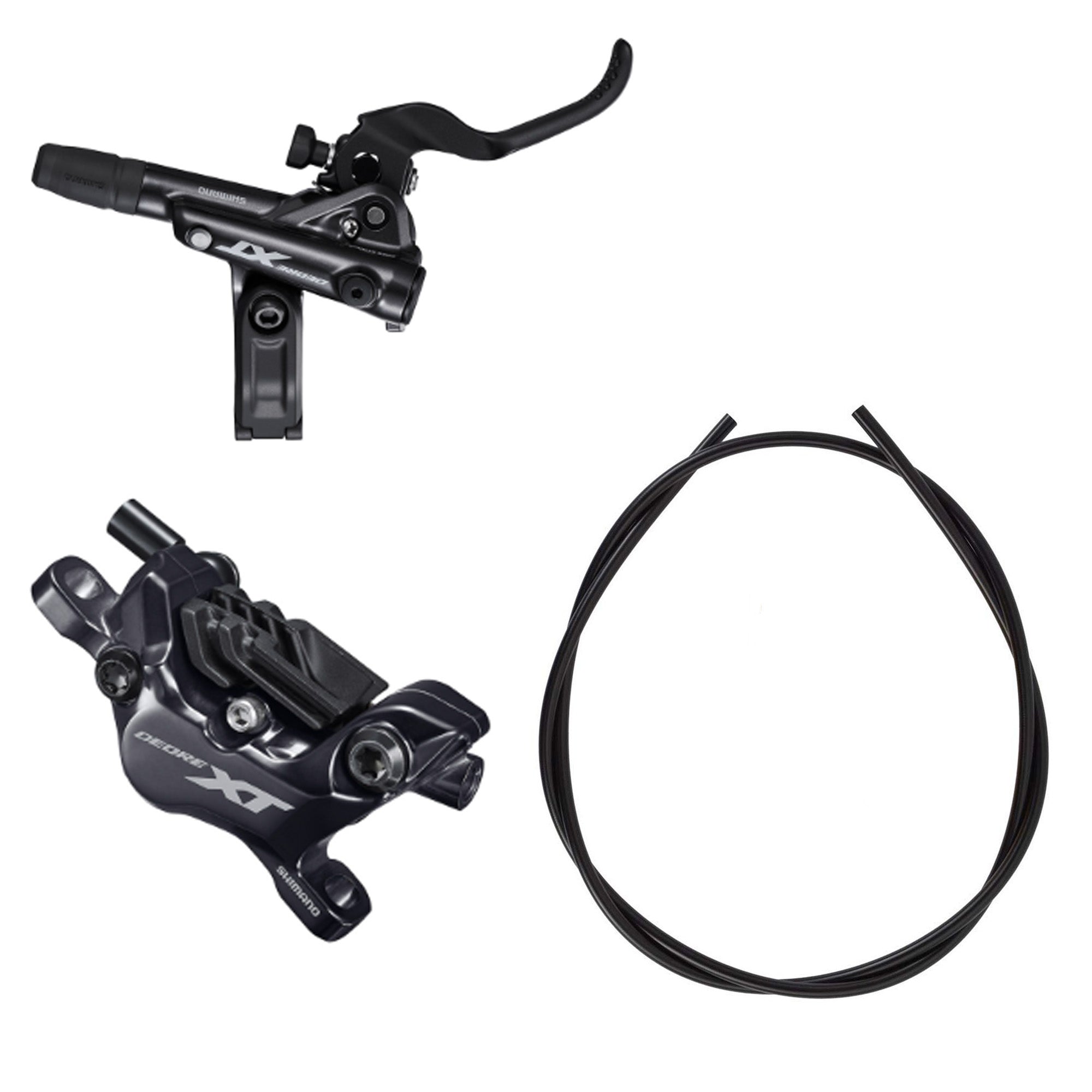 Shimano XT M8120 4-Piston Hydraulic Disc Brake Front Black | ABC Bikes