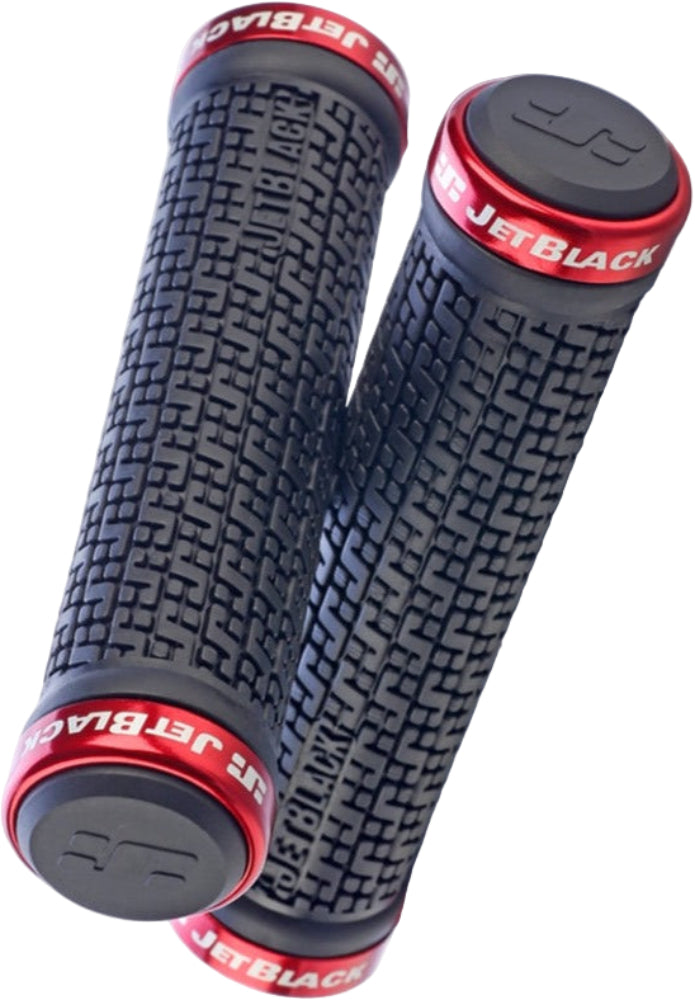 Poignées VTT Jetblack Tack Lock On – Noires – Neuves Sous Blister