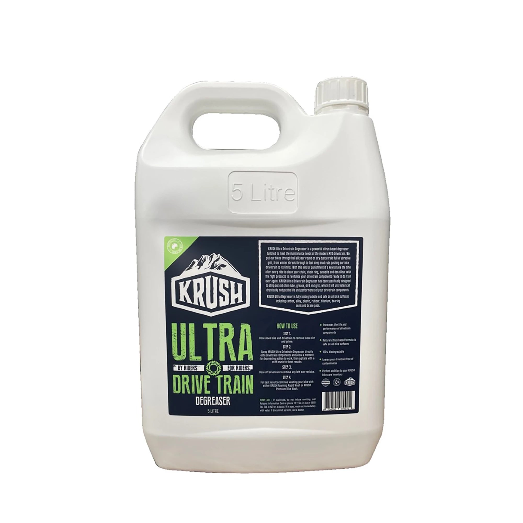 Krush Ultra Drivetrain Degreaser 5 Litre | ABC Bikes