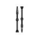 Lezyne CNC TLR Tubeless Valves 60mm Black | ABC Bikes