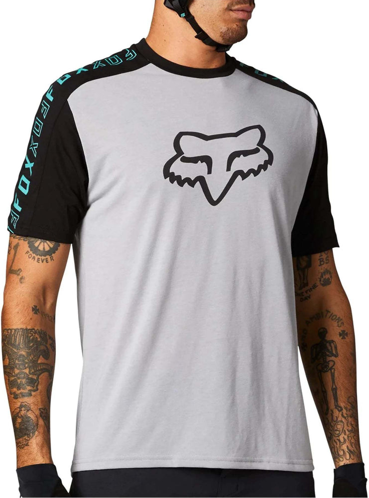 Fox Ranger DriRelease SS MTB Jersey SM Steel Gray | ABC Bikes
