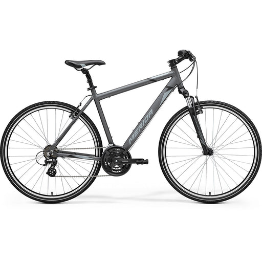 2022 Merida Crossway 10 M/L Silk Dark Silver | ABC Bikes