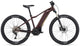 Liv Tempt E+ 1 2022 e-bike in green with black accents, showing the sleek frame and handlebars on a white background.