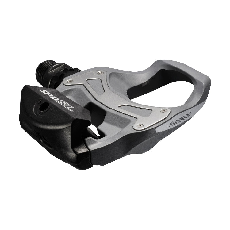 Shimano R550 SPD-SL Road Pedals Grey | ABC Bikes