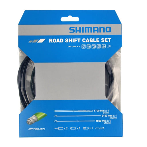 Shimano Optislick Road Gear Cable Kit Black | ABC Bikes