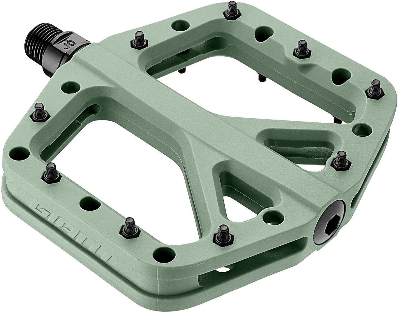 Giant Pinner Elite MTB Platform Pedals Green | ABC Bikes