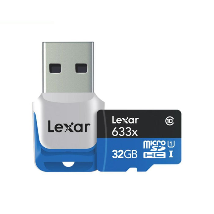 Lexar 633X 32GB Micro SD Card USB3 Adaptor | ABC Bikes