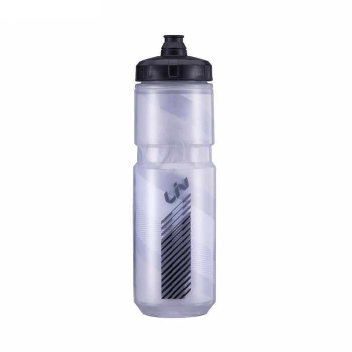 Liv PourFast Evercool Thermo Bottle 600ml Clear/Black | ABC Bikes