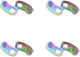 SRAM Power Lock 12sp Joining Link 4pk Rainbow | ABC Bikes