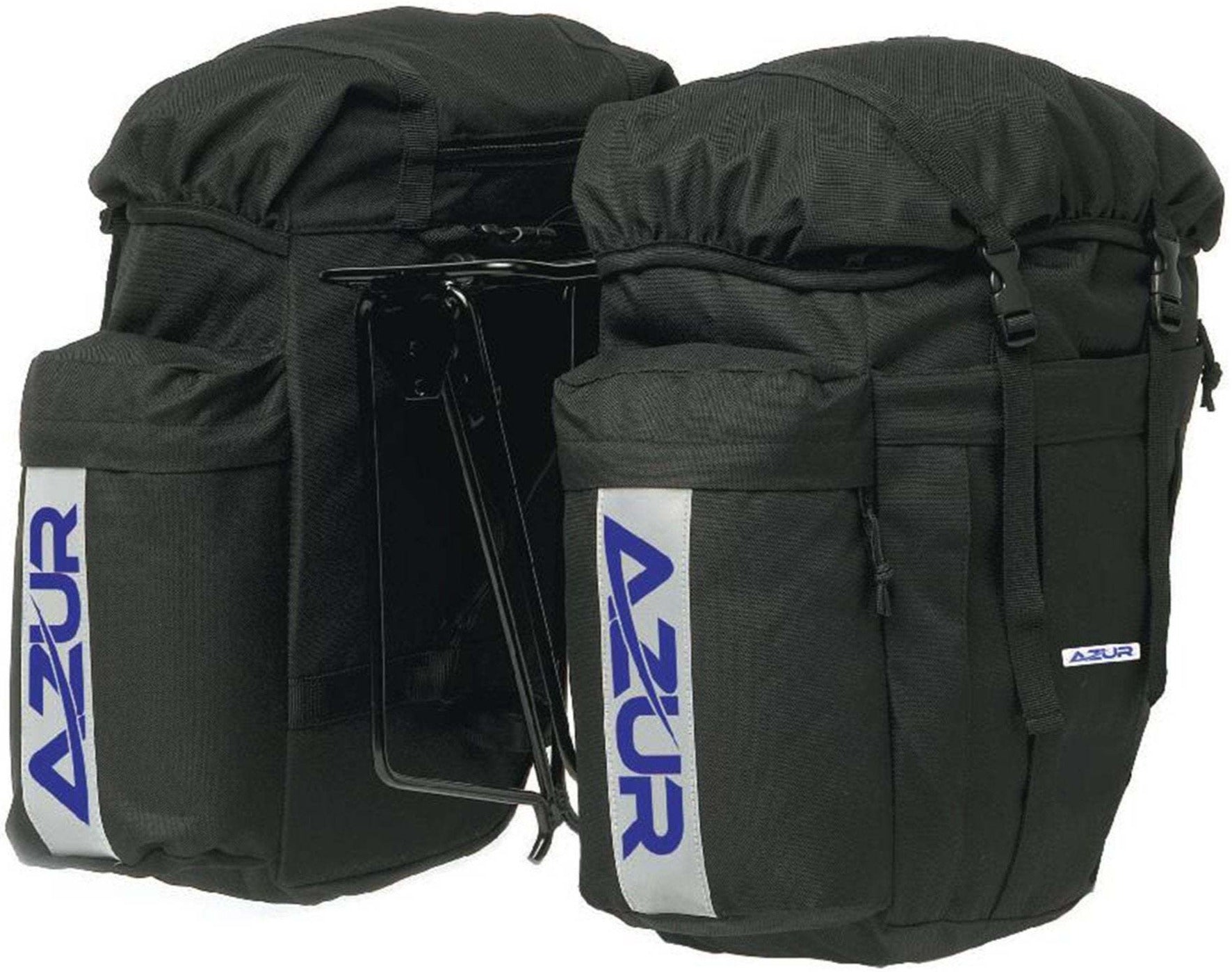 Azur Commuter Rear Panniers Black | ABC Bikes