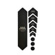 All Mountain Style Frame Guard Black/Silver | ABC Bikes