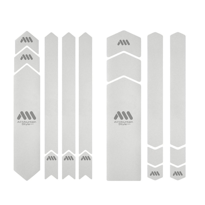 All Mountain Style Frame Guard XXL Clear/Silver | ABC Bikes