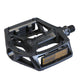 Azur Rail Alloy BMX Platform Pedals 1/2" Black | ABC Bikes