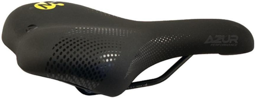 Azur Theta Memory Foam Saddle Black | ABC Bikes