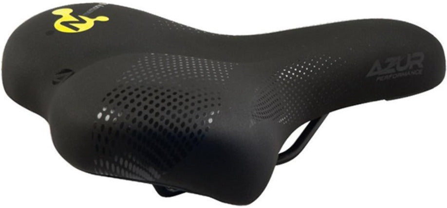 Azur Zeta Memory Foam Saddle Black | ABC Bikes