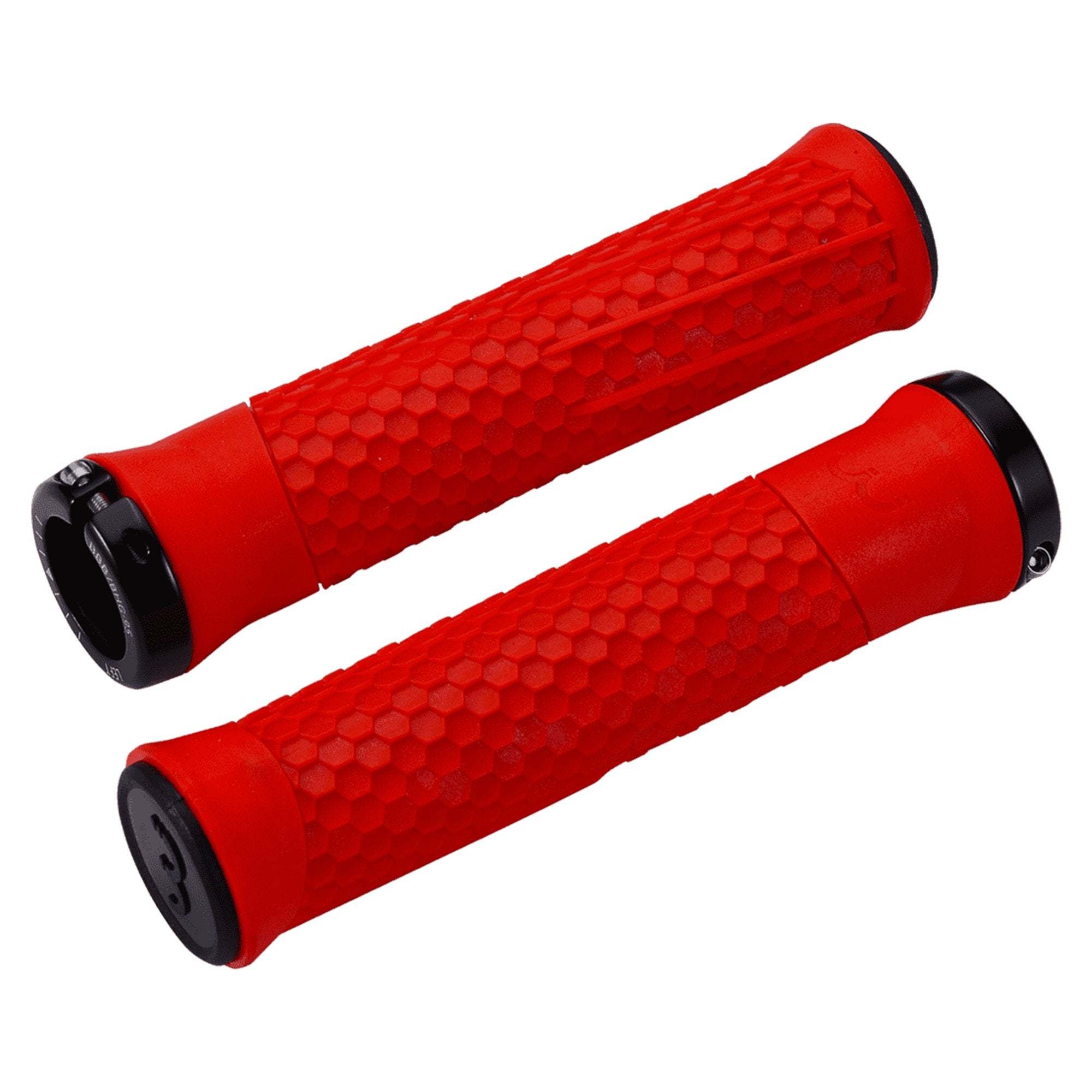 BBB Python Lock-On Grips Red/Black | ABC Bikes