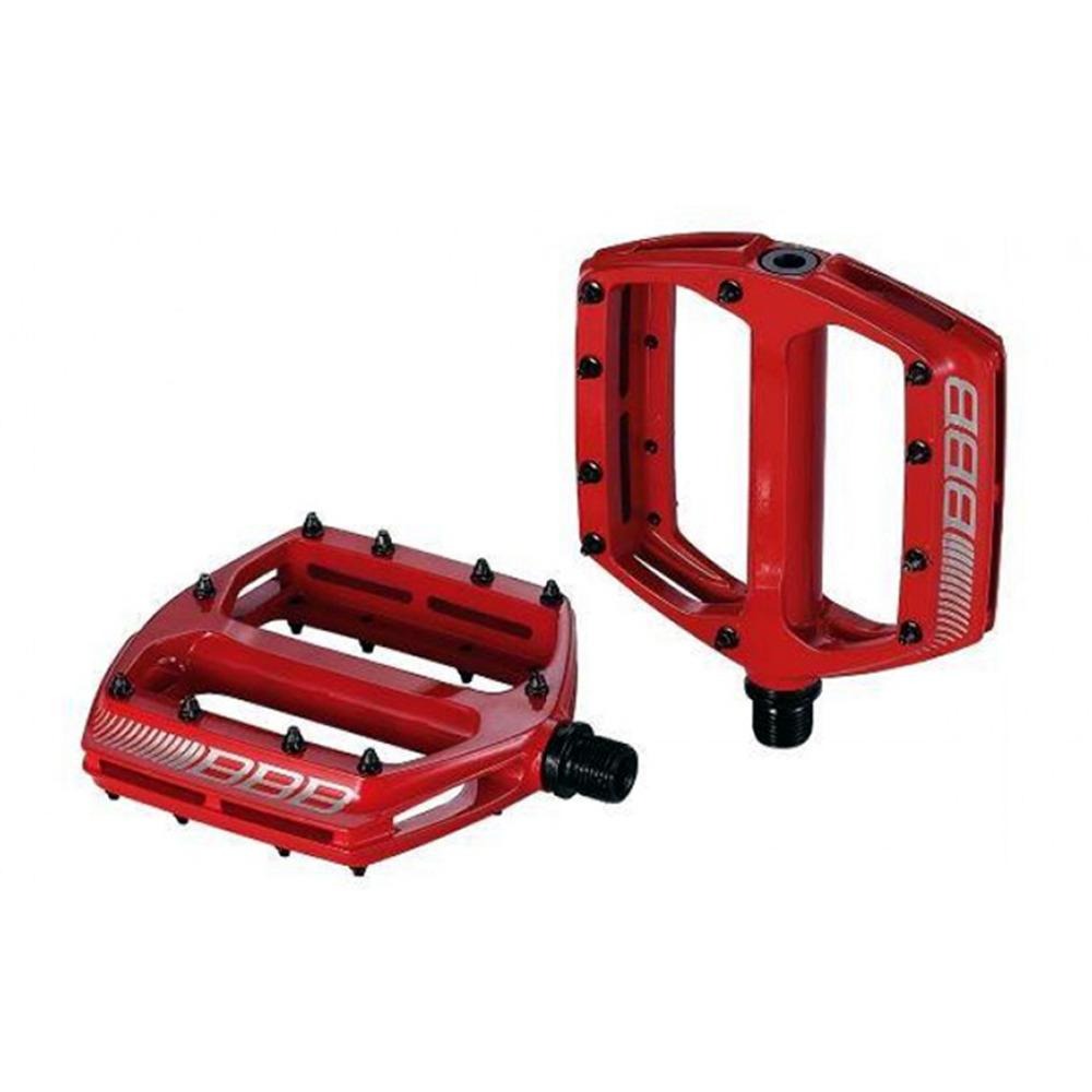 BBB Coolride Platform Pedals Red | ABC Bikes