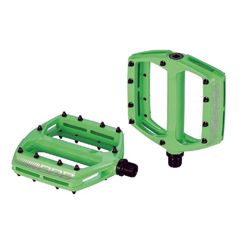 BBB Coolride Platform Pedals Green | ABC Bikes