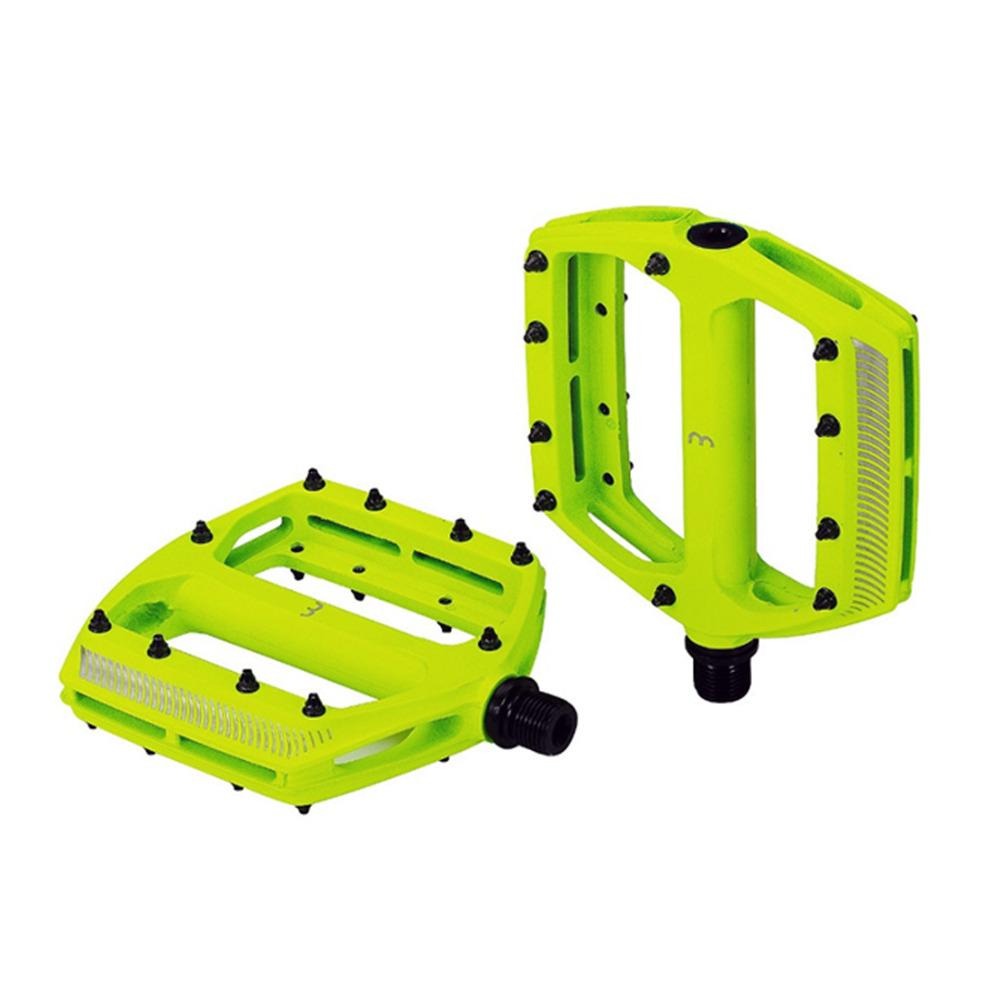 BBB Coolride Platform Pedals Neon Yellow | ABC Bikes