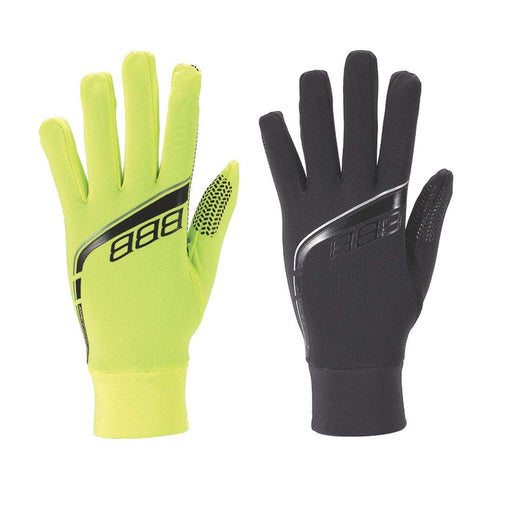 BBB Raceshield Winter Gloves XS Fluro Yellow | ABC Bikes