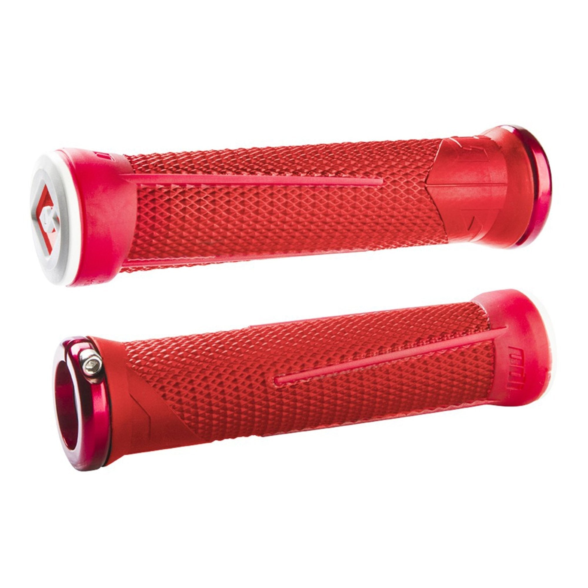 ODI AG-1 Signature Lock-On Grips Red | ABC Bikes