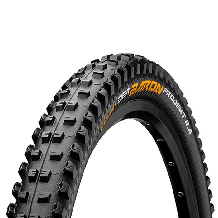 Continental Der Baron Projekt ProTection TR Folding MTB Tyre 27.5 x 2.40 Black | ABC Bikes