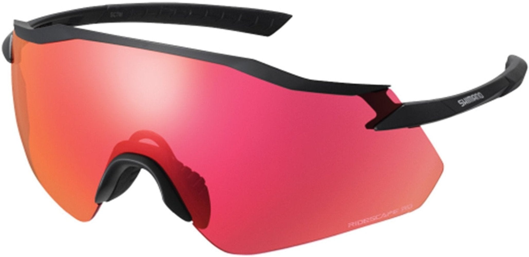 Shimano Equinox Glasses Matt Black / Ridescape Road | ABC Bikes