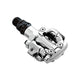Shimano M520 SPD MTB Pedals Silver | ABC Bikes