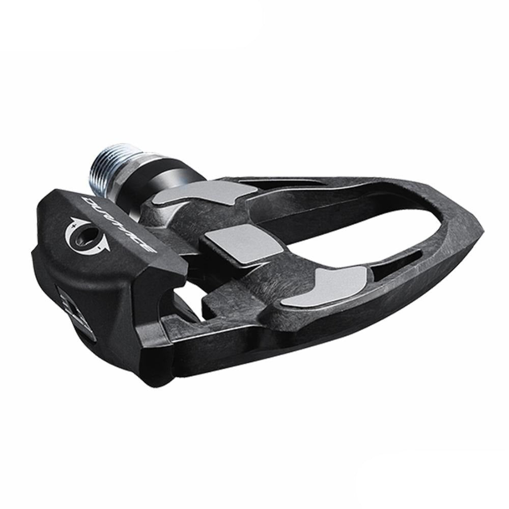 Shimano Dura-Ace R9100 Carbon SPD-SL Road Pedals Std Axle Carbon | ABC Bikes