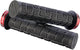 Jetblack Rip Lock-On MTB Grips Black/Red | ABC Bikes