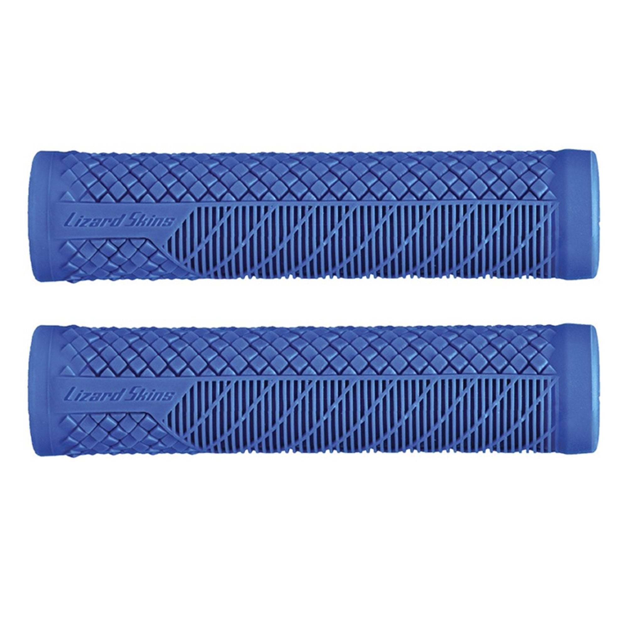 Lizard Skins Charger Evo Single Compound Grips Blue | ABC Bikes