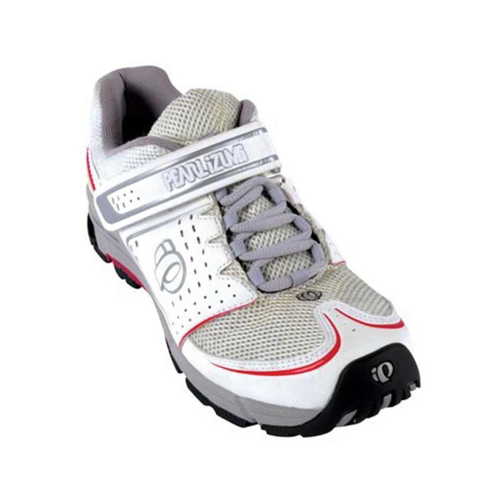 Pearl Izumi X-Road Womens Touring Shoes 36 White/Red | ABC Bikes