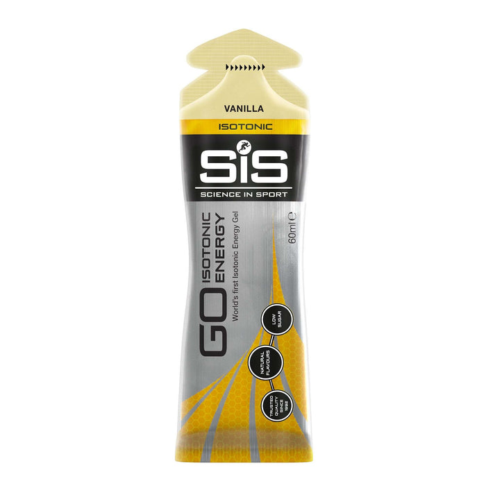 SIS Go Isotonic Energy Gel 60ml Vanilla | ABC Bikes