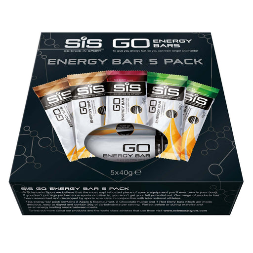 SIS Go Energy Mini Bar Variety Pack 5 x 40g | ABC Bikes
