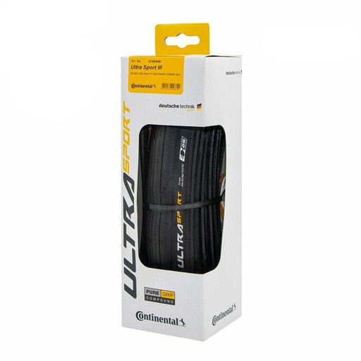 Continental Ultra Sport III Folding Road Tyre 700 x 23 Black | ABC Bikes