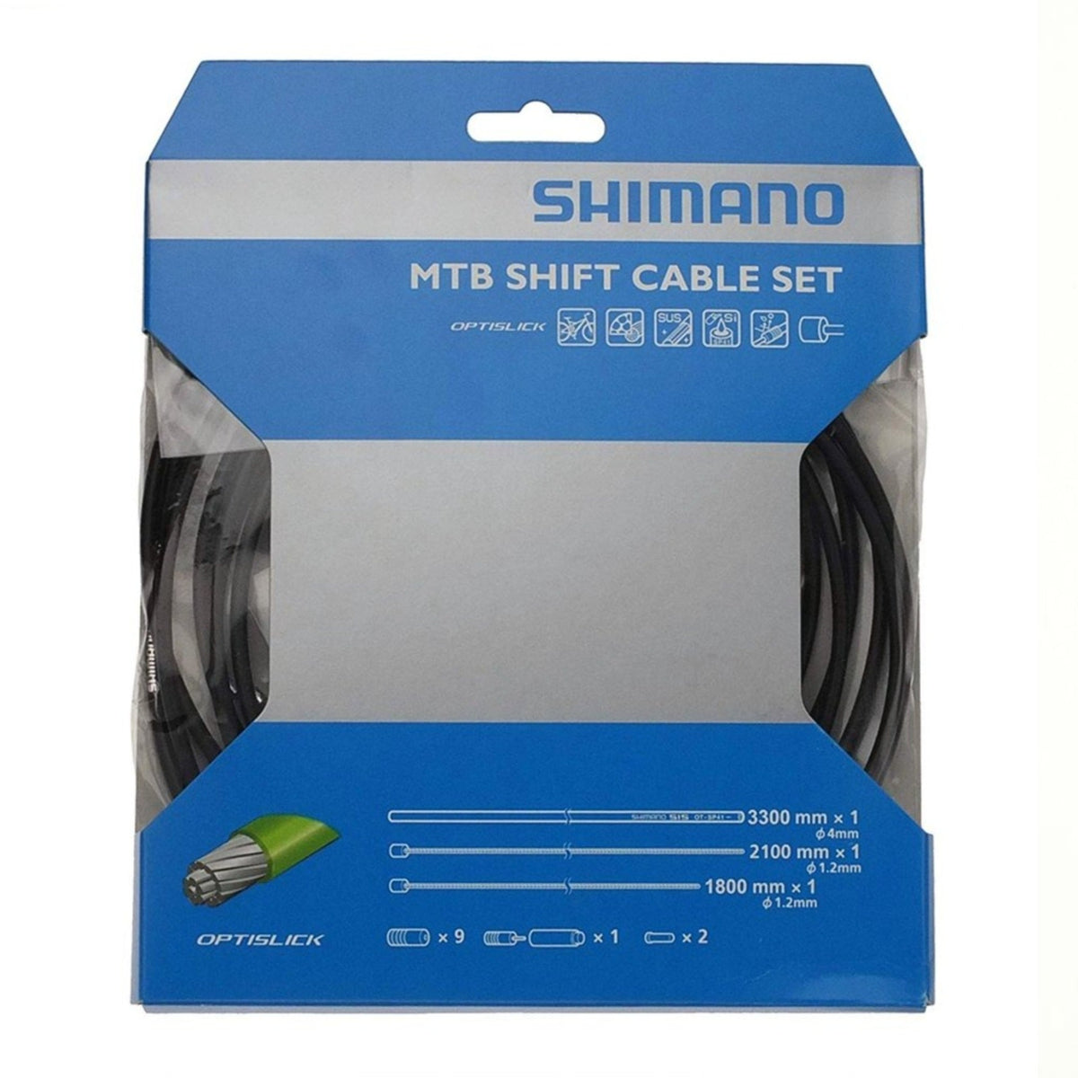 Shimano Optislick MTB Gear Cable Kit [Y60198092] ABC Bikes