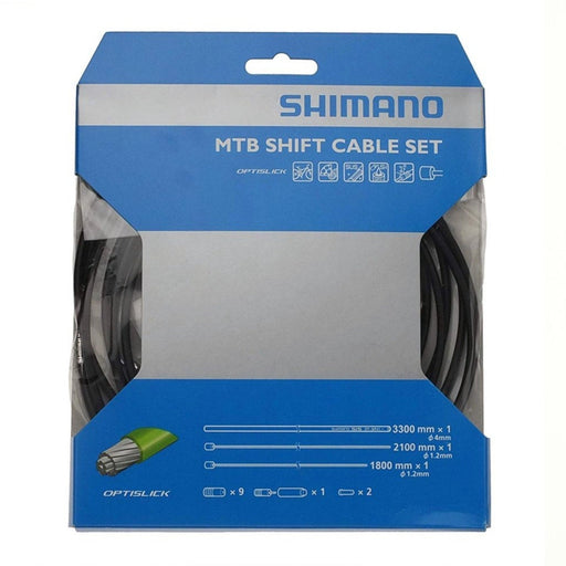 Shimano Optislick MTB Gear Cable Kit Black | ABC Bikes
