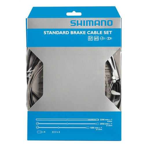 Shimano MTB Stainless Brake Cable Kit Black | ABC Bikes