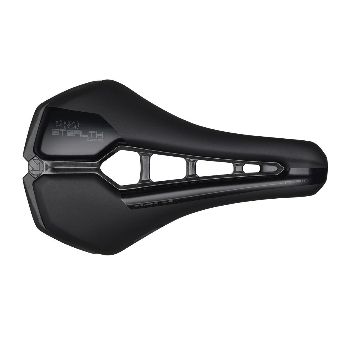 PRO Stealth Curved Team Road Saddle 142mm Black | ABC Bikes