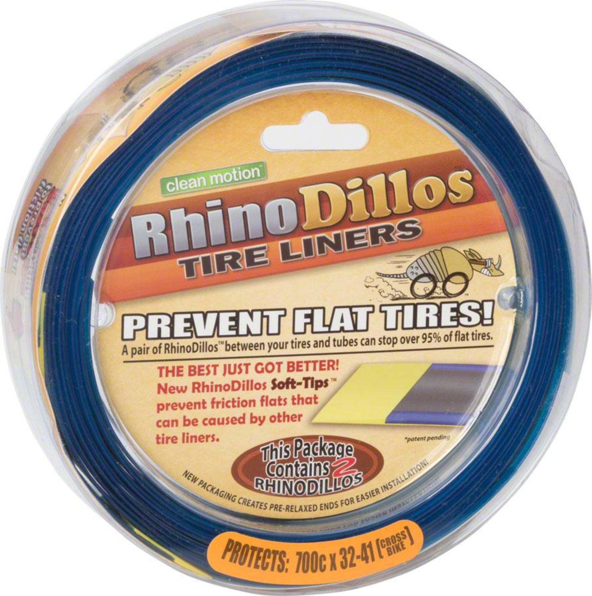 Rhinodillos Tyre Liners 700 x 32-41 Gold | ABC Bikes