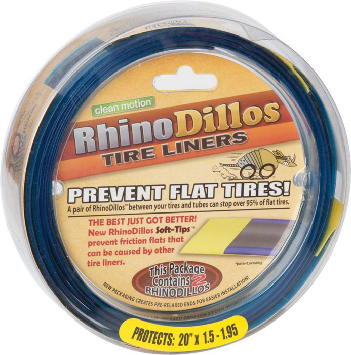 Rhinodillos Tyre Liners 20 x 1.50-1.95 Yellow | ABC Bikes